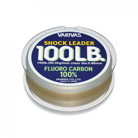 FIR VARIVAS FLUOROCARBON SHOCK LEADER 30M 22 0.780MM 80LB