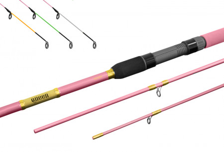 LANSETA DELPHIN QUEEN FEEDER + 3 VARFURI 330CM/100G/3 TRONSOANE