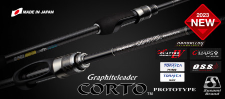 LANSETA GRAPHITELEADER CORTO PROTOTYPE 23GCORPS 672L-HS 2.01M FAST 5GR 2BUC