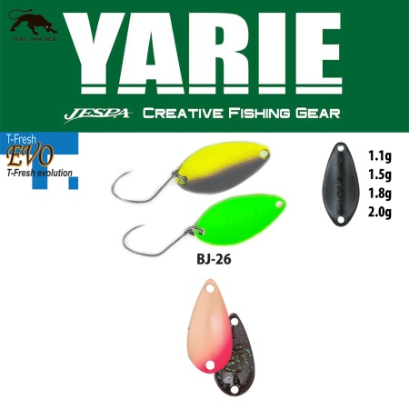 LINGURITA OSCILANTA YARIE JESPA 710T T-FRESH EVO 1.1GR CULOARE BJ-26 NORIKO