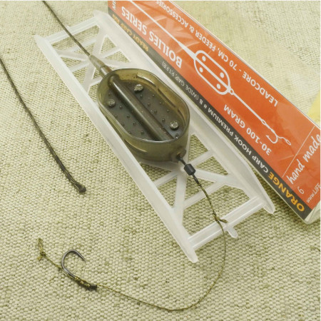 MONTURA FEEDER ORANGE NR.4 30GR METHOD BOAT