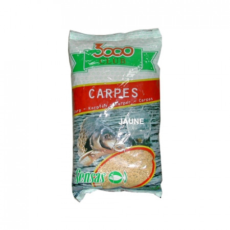 NADA SENSAS 3000 CLUB CARP/BIG FISH JAUNE 1KG