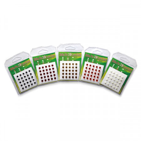 OCHI DE PESTE AUTOADEZIV STRIKE PRO ROSU D=4MM