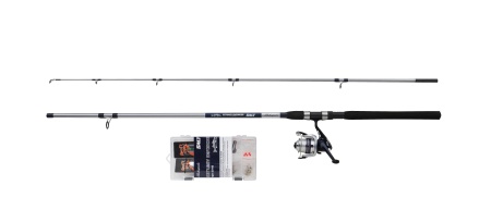SET LANSETA SHAKESPEARE SALT ESTUARY ENFORCER 8FT/2.40M 20-60G 2SEC + MULINETA 5000