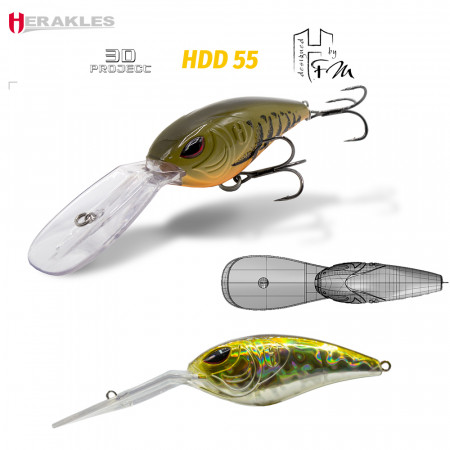 VOBLER HERAKLES HDD 55F 7.0cm 27gr Alburno Flash