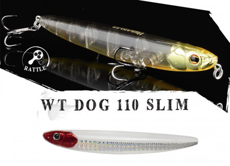VOBLER HERAKLES WT-DOG 110 SLIM 11cm 13.5gr Bloody Blade