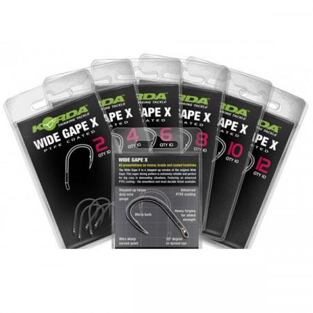 CARLIG KORDA WIDE GAPE X NR.2 10BUC.PLIC