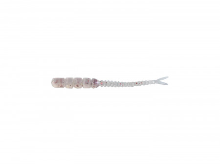 GRUB MUSTAD AJI MICRO BACHI 5CM UV CLEAR RED GLITTER 12BUC/PL