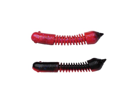 LARVA BERKLEY POWERBAIT POWER PILLAR 55MM SALMON EGG RED / BLACK