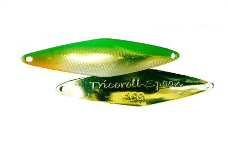 LINGURITA OSCILANTA JACKALL TRICOROLL 7.4CM 19G FLASH CHARTREUSE