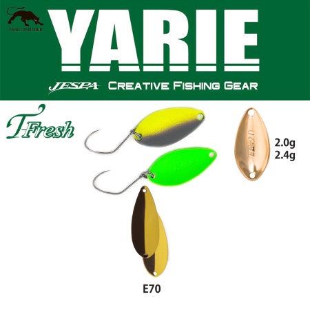 LINGURITA OSCILANTA YARIE JESPA 708T T-FRESH 2.4GR CULOARE E70 PUDDING
