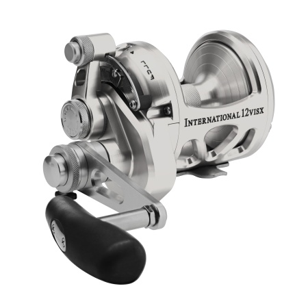 MULTIPLICATOR PENN INTERNATIONAL VISX 12 LEVER DRAG SILVER 5.1:1 / 1.8:1 RIGHT