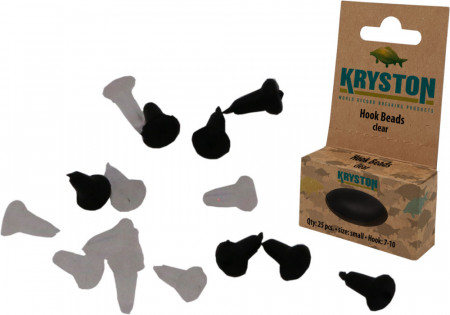 OPRITOARE KRYSTON HOOK BEADS CARLIGE 7-10 S CLEAR 25BUC/PLIC