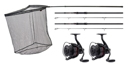 SET 2 LANSETE JRC ROVA LT 2 ROD 3.00M 2SEC + MULINETE 6500 180/0.35