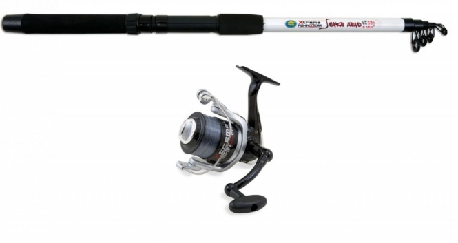 SET LANSETA LINEAEFFE TELE EXTREME SNAKE HEAD 2.10M/50G + MULINETA