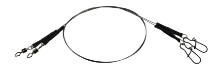 STRUNA DAM KINK-FREE TITANIUM 30CM / 15KG / 2BUC