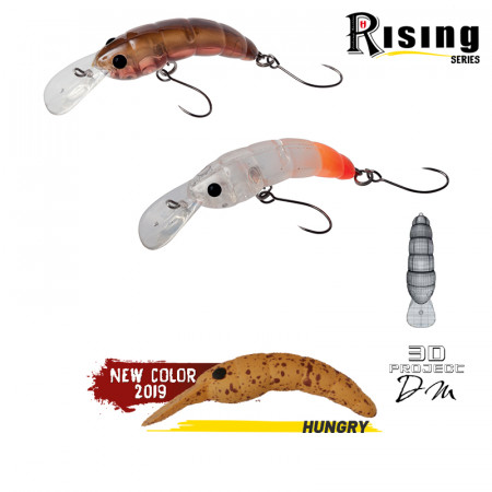 VOBLER HERAKLES MOTH SK SINKING 3.7cm 2.4gr Hungry