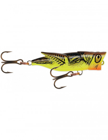 VOLBLER STORM HOPPER POPPER 4CM 2G CULOARE BROWN YELLOW