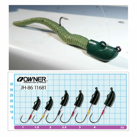 JIG LESTAT OWNER JH-86 NO.5 2.5GR X-HEAD