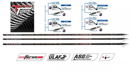 LANSETA BOLOGNEZA COLMIC FIUME SUPERIOR LIGHT 5M 12GR FUJI GIUDE