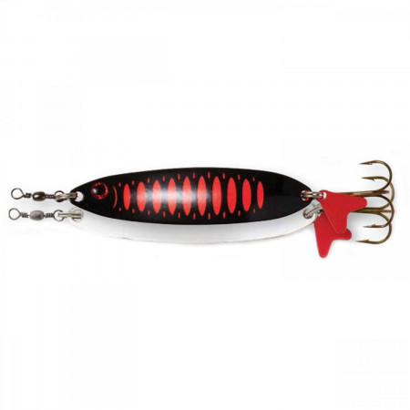 LINGURITA OSCILANTA 8GR 50MM DAM EFFZETT SLIM STANDARD SPOON BLACK ORANGE UV