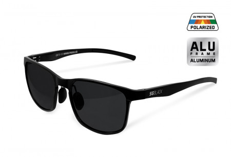 OCHELARI DE SOARE POLARIZATI DELPHIN SG BLACK LENTILE NEGRE