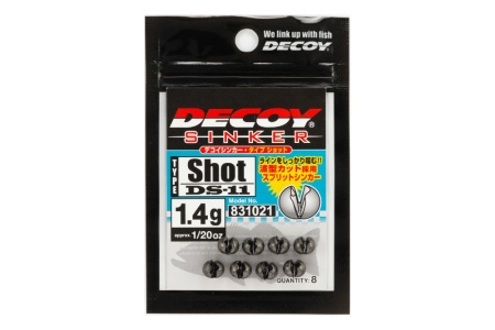 PLUMBI DECOY DS-11 SINKER TYPE SHOT 2.5GR 7BUC/PLIC