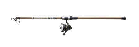 SET LANSETA MITCHELL TANAGER CAMO II STRONG TELE 3.50M 50-150G 4SEC + MULINETA 40 265/0.25