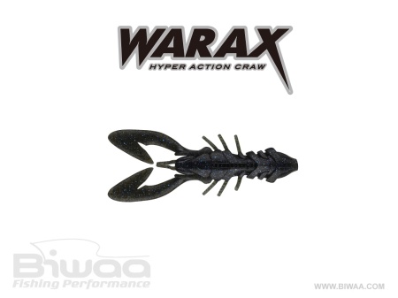 SHAD WARAX 3 7.5CM 10 BLACK & BLUE 8BUC/PLIC