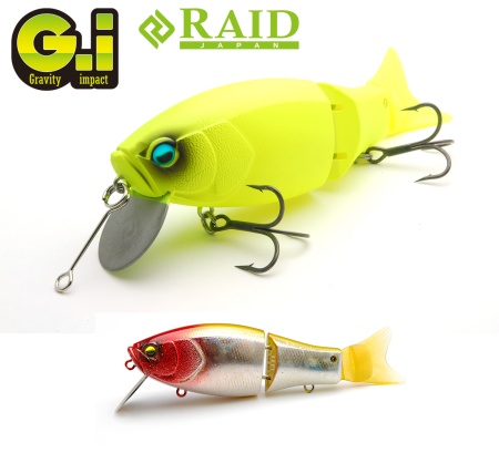 SWIMBAIT RAID GI 94MM 35GR 010 CLOWN
