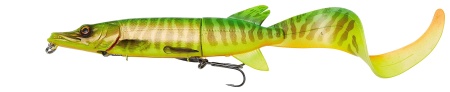 SWIMBAIT SAVAGE GEAR 3D HYBRID PIKE 17CM / 47G SLOW SINK FIRETIGER