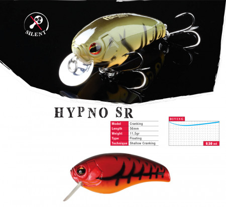 VOBLER HERAKLES HYPNO-SR F 5.6cm 11.5gr Red Craw
