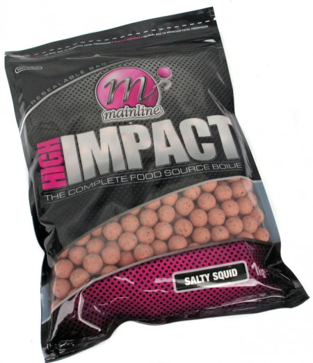 BOILIES MAINLINE HIGH IMPACT SALTY SQUID 20MM 1KG