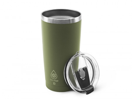 CANA TERMO DELPHIN ISOLACUP GREEN 600ML
