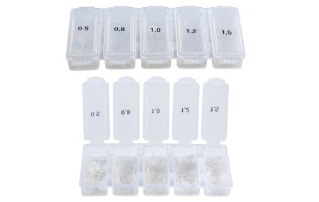 CUTIE CU VARNISURI JAXON PLUTE MIX 0.5-1.5MM 8-10MM