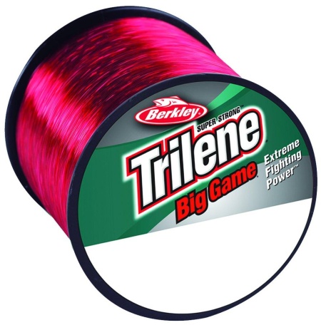 FIR MONOFILAMENT BERKLEY TRILENE BIG GAME 600M, 0,48MM, 15KG/33LB RED