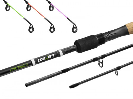 LANSETA DELPHIN METHOD FEEDER CONXEPT 3TR 390CM/60G + 3 VARFURI