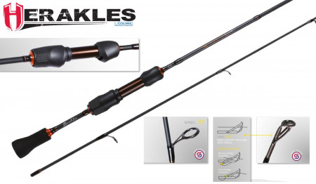 LANSETA HERAKLES AREA EVOK HEV2-183UL 183cm 1-2.5gr Ultra Light 2BUC