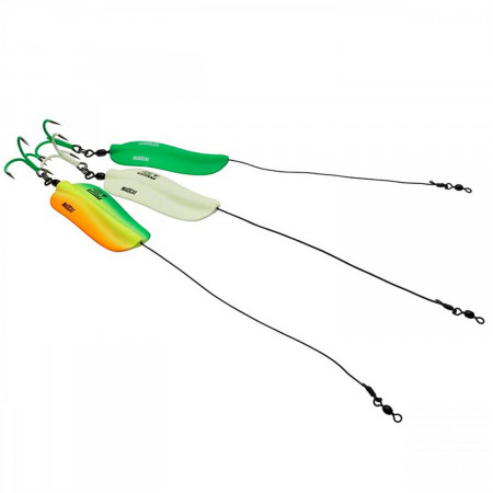 LINGURITA OSCILANTA MADCAT A-STATIC RATTLIN INLINE SPOONS 125GR GREEN