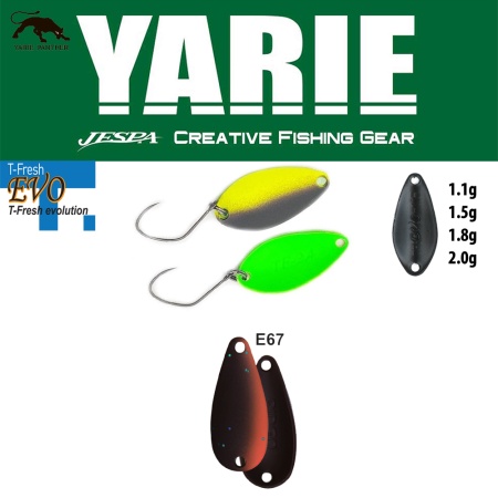 LINGURITA OSCILANTA YARIE JESPA 710T T-FRESH EVO 1.5GR CULOARE E67 WINNER BROWN