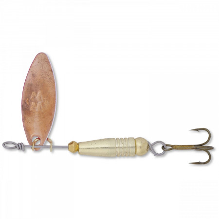 LINGURITA ROTATIVA 6.5G ZEBCO WATERWINGS RIVER SPINNER SILVER