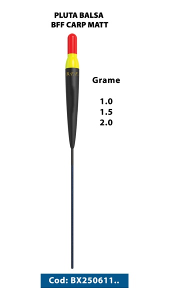 PLUTA BALSA BFF CARP MATT 1.5GR
