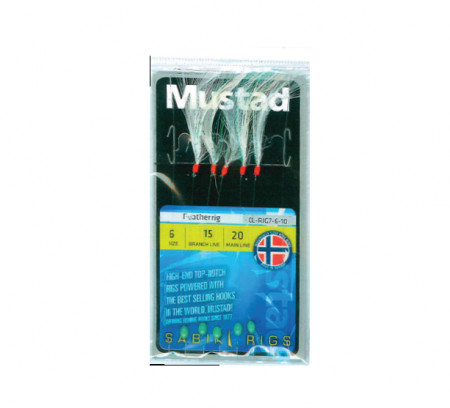 TAPARINA MUSTAD FEATHER NR.4 5BUC/PL