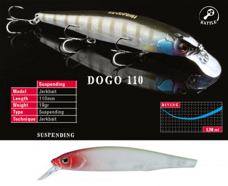 VOBLER HERAKLES DOGO 110SP 11cm 19gr Clown