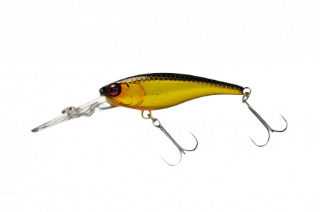 VOBLER JACKALL SOUL SHAD 62DDR SP 6.2CM 6.8G HL GOLD & BLACK