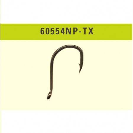 CARLIG CRAP MUSTAD XV2 CHODDA OCHI NICHEL NEGRU 10BUC / PL NR 8