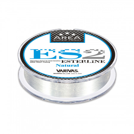 FIR MONOFILAMENT VARIVAS SUPER TROUT AREA ES2 ESTER NATURAL 80M 0.082MM 1.42LB