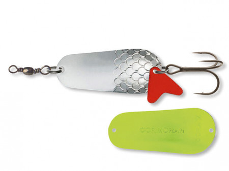 LINGURITA OSCILANTA CORMORAN CORA-Z 80MM / 45G SILVER / CHART