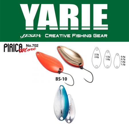 LINGURITA OSCILANTA YARIE JESPA 702 PIRICA MORE 1.8GR CULOARE BS-10 BLUE/SILVER