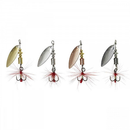 LINGURITA ROTATIVA 6GR DAM EFFZETT UV-SPINNER SILVER